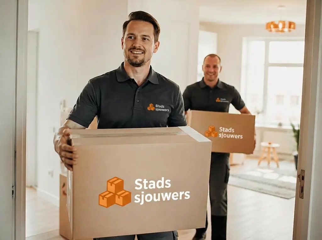 Stadssjouwers aan het werk: verhuizen